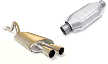 פליטה - אגזוזים וממיר קטליטי